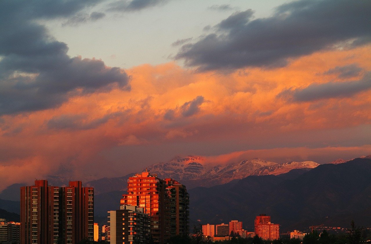 cambio climático en los andes, sunset, darling, outdoors, horizon, chile, santiago, the andes, nature, panoramic