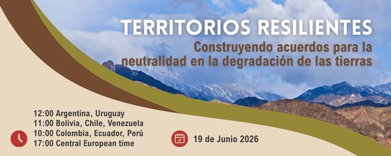 Foro “Territorios resilientes”: tres perspectivas sobre minería, conflictos y degradación de tierras