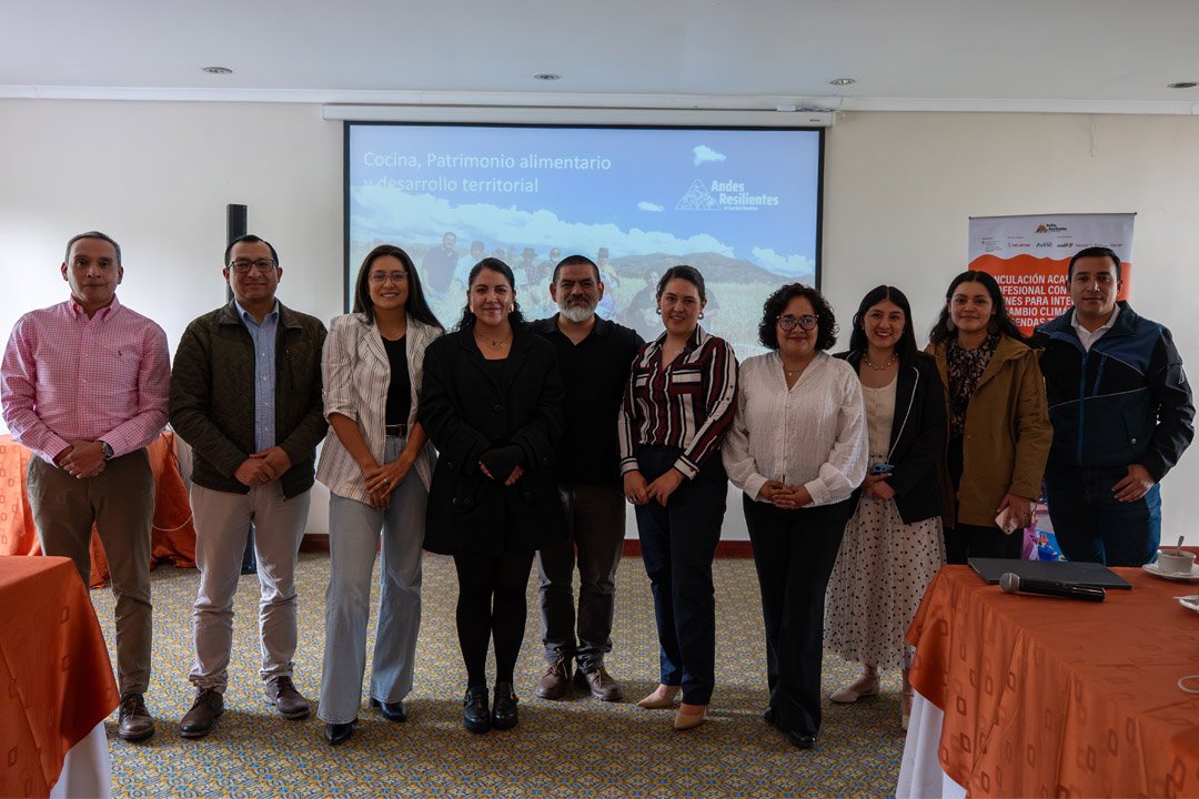 Andes Resilientes y CERES promueven nuevas alianzas para el desarrollo sostenible de los territorios andinos en Ecuador.
