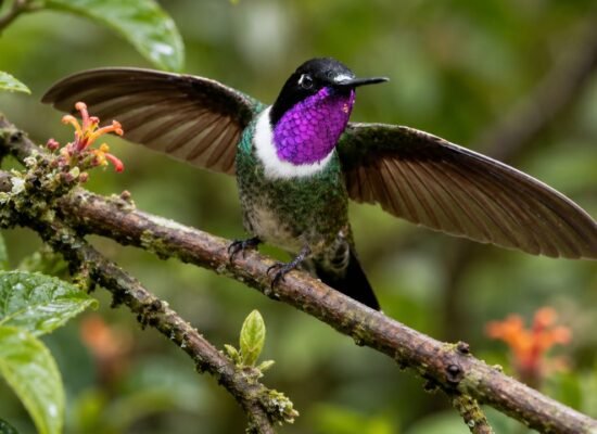colibríes andinos